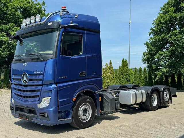 Шаси кабина Mercedes-Benz Actros 2563 Euro6 L ENA: снимка 8