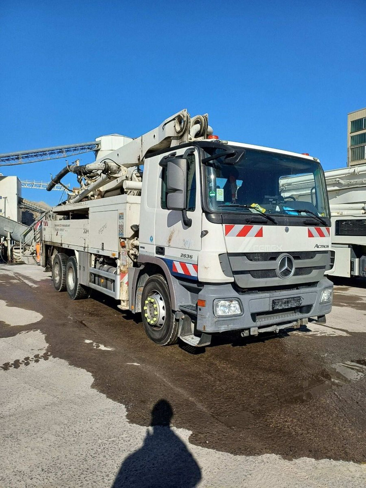 Mercedes-Benz Actros 2636 6x4 Betonpumpe Putzmeister 24-4 16H - Бетон помпа: снимка 1 Mercedes-Benz Actros 2636 6x4 Betonpumpe Putzmeister 24-4 16H - Бетон помпа: снимка 1