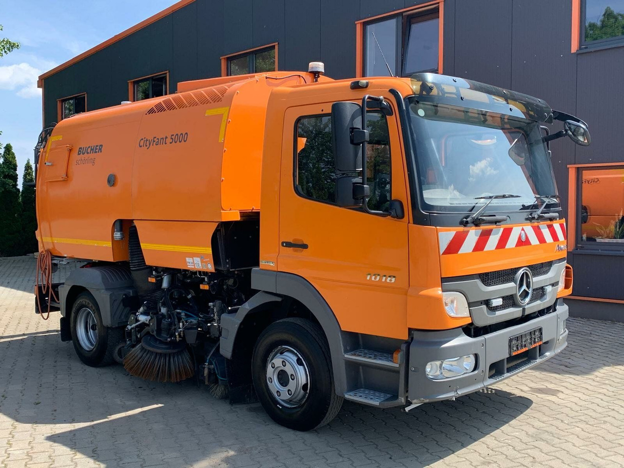 Mercedes-Benz Atego Kehrmaschine BUCHER CITYFANT 5000 - Мотометачна машина: снимка 1 Mercedes-Benz Atego Kehrmaschine BUCHER CITYFANT 5000 - Мотометачна машина: снимка 1