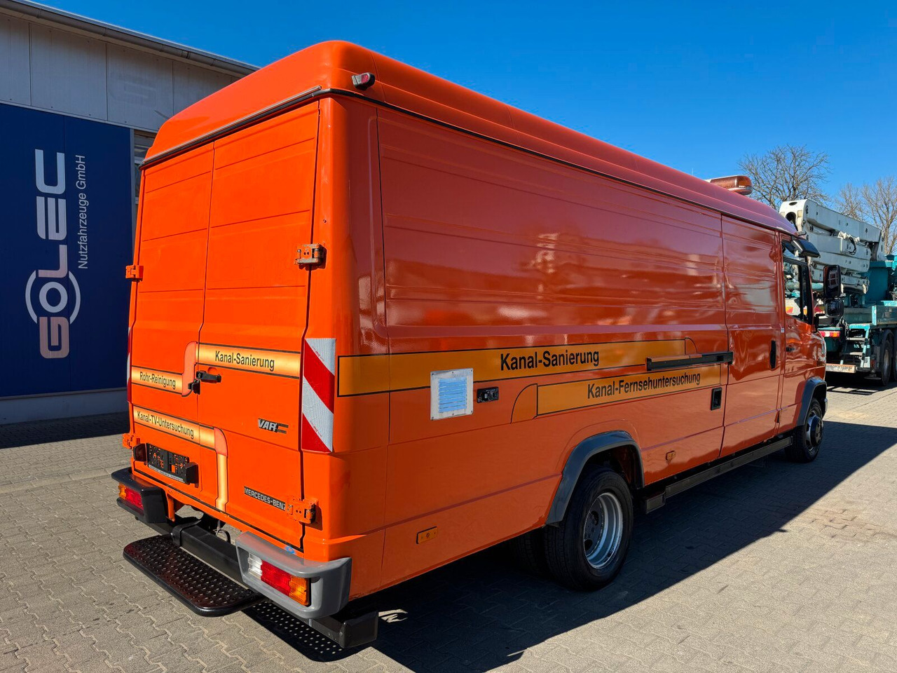 Mercedes-Benz Vario 614D TV Inspektionsanl RCA RAUSCH ELKA 600 - Каналопочистваща машина: снимка 4 Mercedes-Benz Vario 614D TV Inspektionsanl RCA RAUSCH ELKA 600 - Каналопочистваща машина: снимка 4