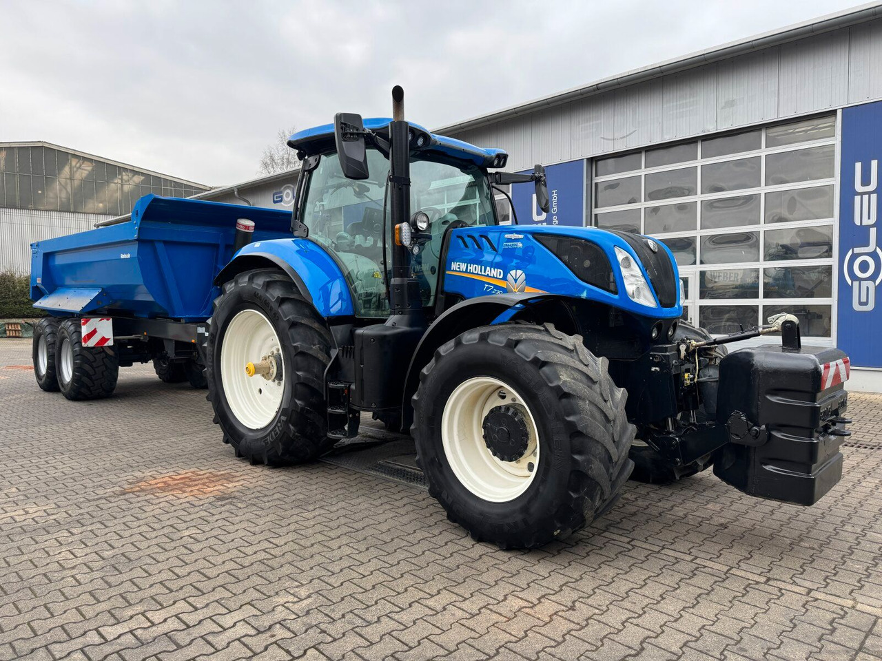 New Holland T7.230 AC 4x4 Autocommand Traktor 216 PS *Kipper - Трактор: снимка 1 New Holland T7.230 AC 4x4 Autocommand Traktor 216 PS *Kipper - Трактор: снимка 1