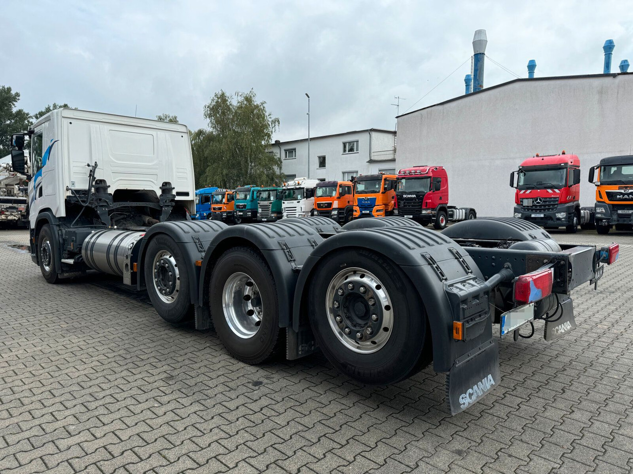 Лизинг на  Scania G 410 B8x2*6 NB LNG Fahrgestell Nebenantrieb Scania G 410 B8x2*6 NB LNG Fahrgestell Nebenantrieb: снимка 7