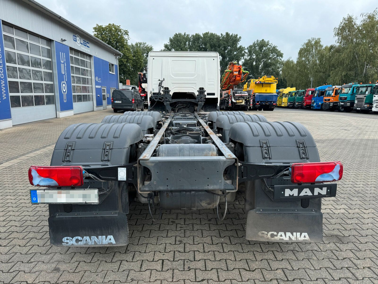 Лизинг на  Scania G 410 B8x2*6 NB LNG Fahrgestell Nebenantrieb Scania G 410 B8x2*6 NB LNG Fahrgestell Nebenantrieb: снимка 6