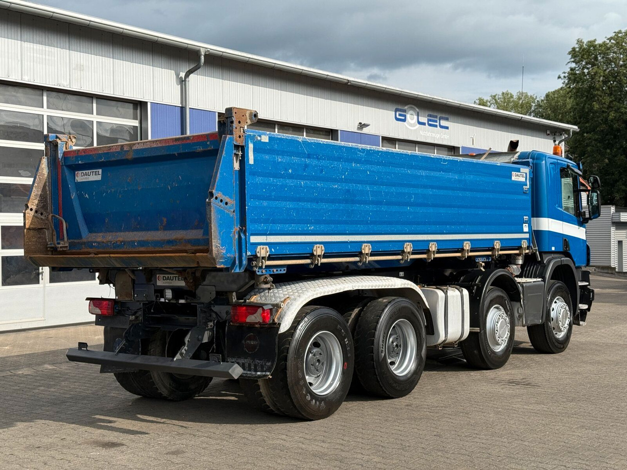 Scania P 410 8x4 Dreiseitenkipper DAUTEL - Самосвал камион: снимка 5 Scania P 410 8x4 Dreiseitenkipper DAUTEL - Самосвал камион: снимка 5