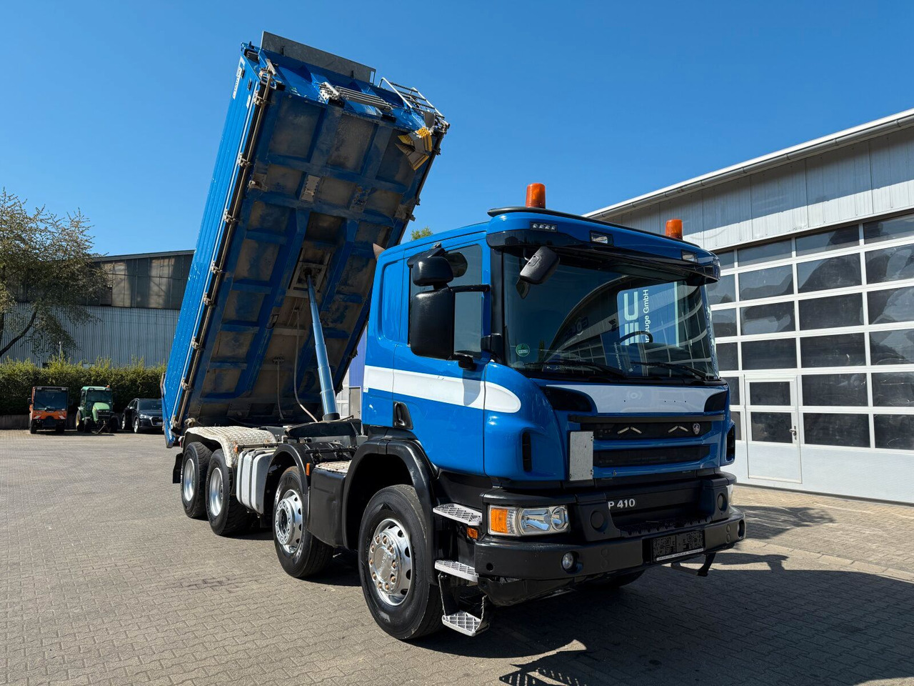 Scania P 410 8x4 Dreiseitenkipper DAUTEL - Самосвал камион: снимка 2 Scania P 410 8x4 Dreiseitenkipper DAUTEL - Самосвал камион: снимка 2