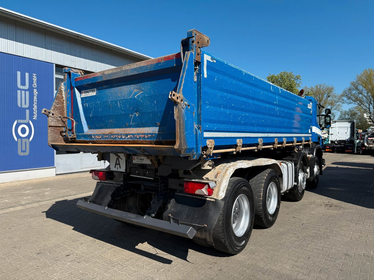 Scania P 410 8x4 Dreiseitenkipper DAUTEL - Самосвал камион: снимка 5 Scania P 410 8x4 Dreiseitenkipper DAUTEL - Самосвал камион: снимка 5