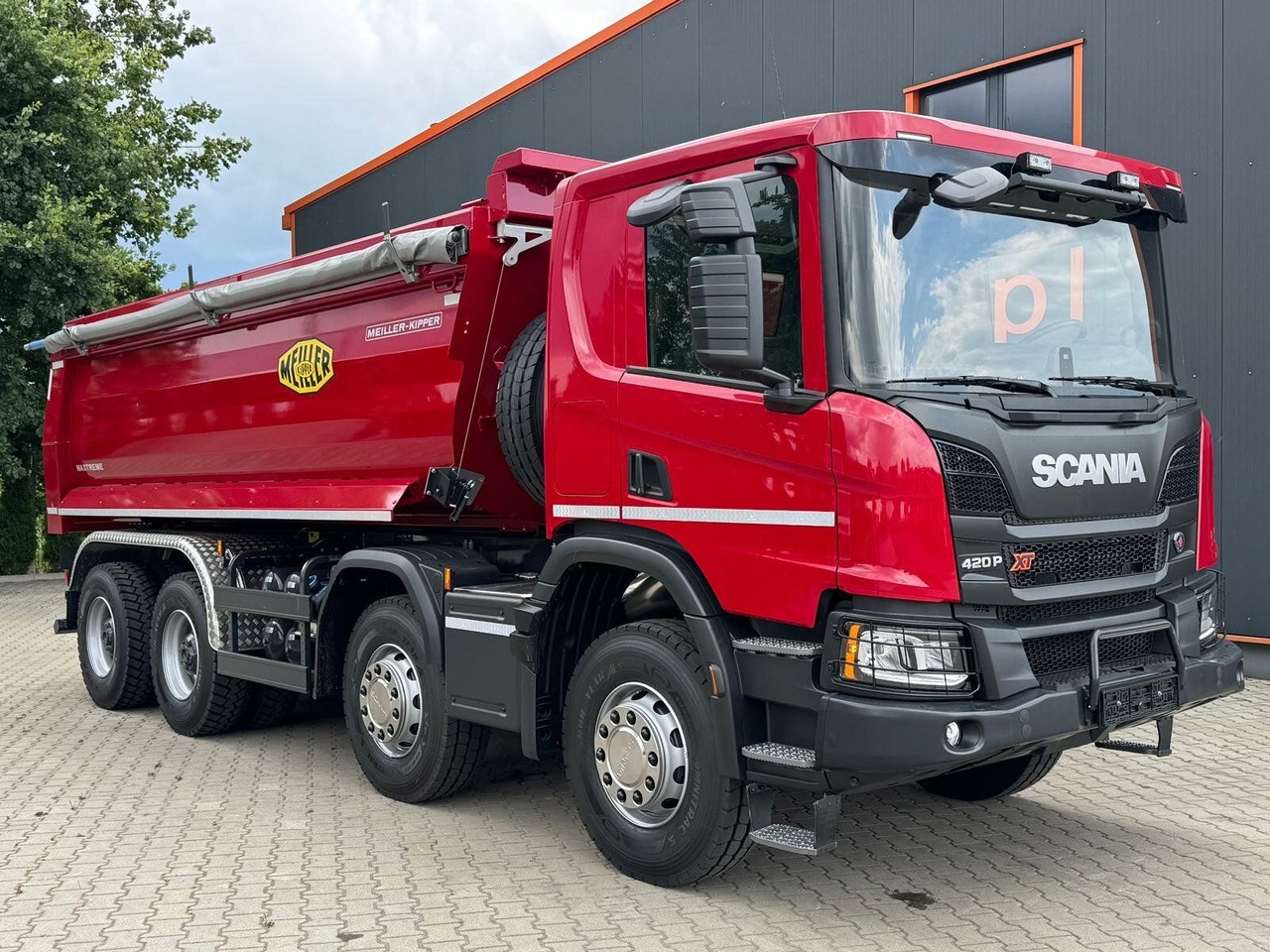 Scania P 420 8x4 Kipper Meiller Euro 6 - Самосвал камион: снимка 1 Scania P 420 8x4 Kipper Meiller Euro 6 - Самосвал камион: снимка 1