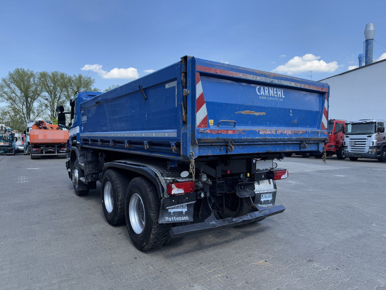 Лизинг на  Scania P 450 6x4 Dreiseitenkipper DAUTEL Scania P 450 6x4 Dreiseitenkipper DAUTEL: снимка 8