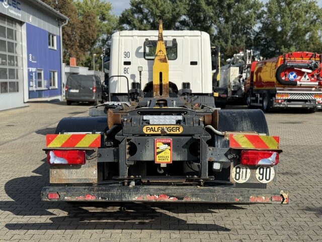 Мултилифт с кука камион Scania P280 4x2 Abrollkipper Palfinger Knickhaken T15A: снимка 10