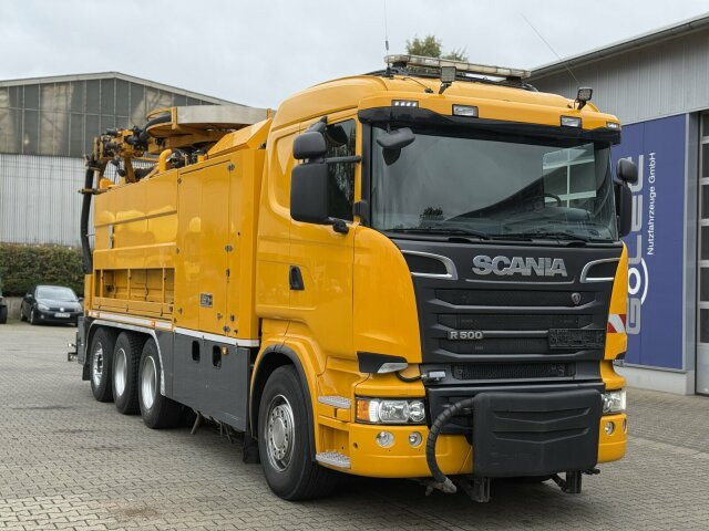 Scania R500 8x4 Kanalreiniger Kombi MÜLLER CM 170 KT - Каналопочистваща машина: снимка 1 Scania R500 8x4 Kanalreiniger Kombi MÜLLER CM 170 KT - Каналопочистваща машина: снимка 1