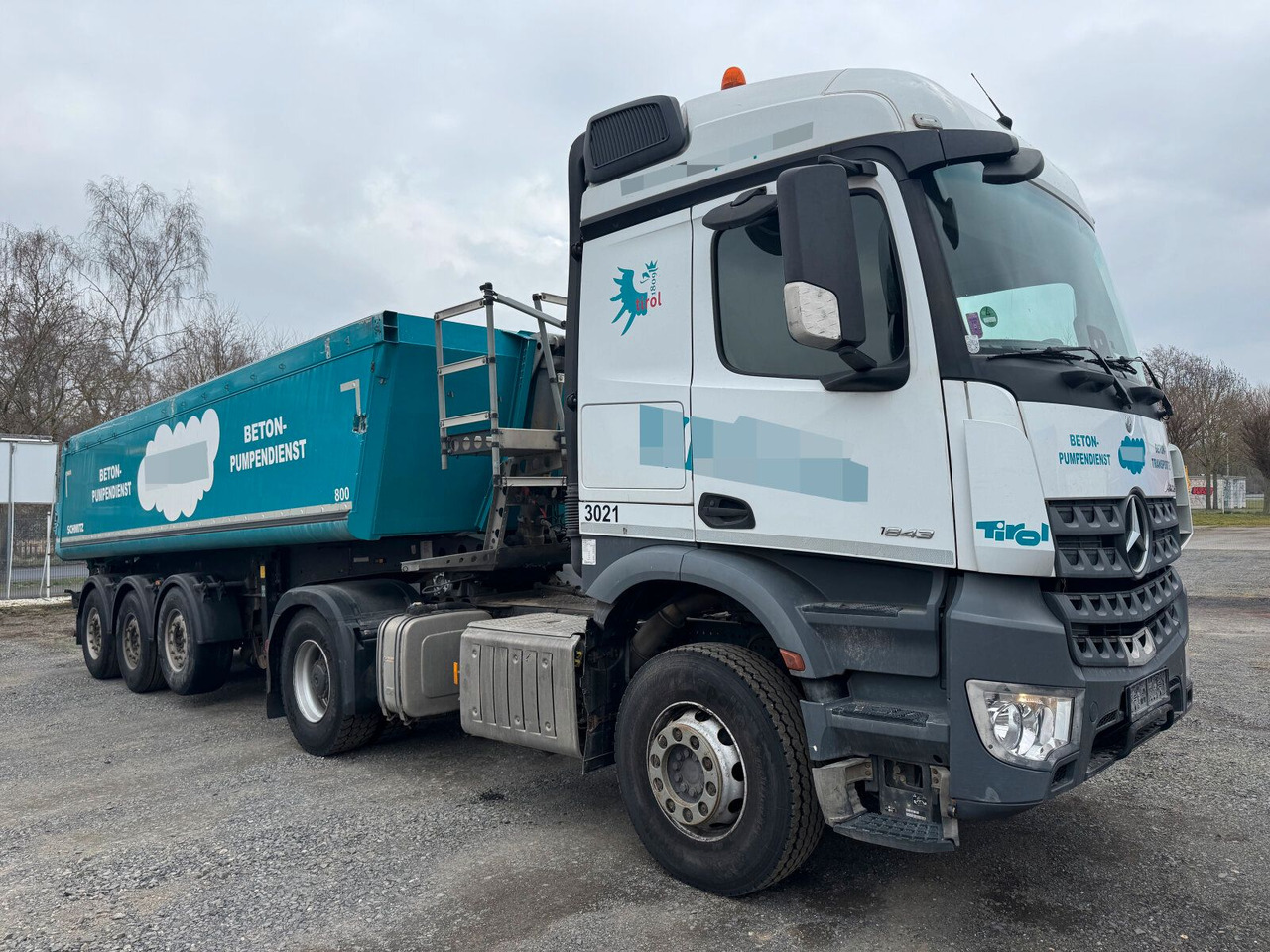 Самосвал полуремарке Schmitz Cargobull Cargobull SKI 24 SL7.2 Alu Kippauflieger 3 Achse: снимка 11