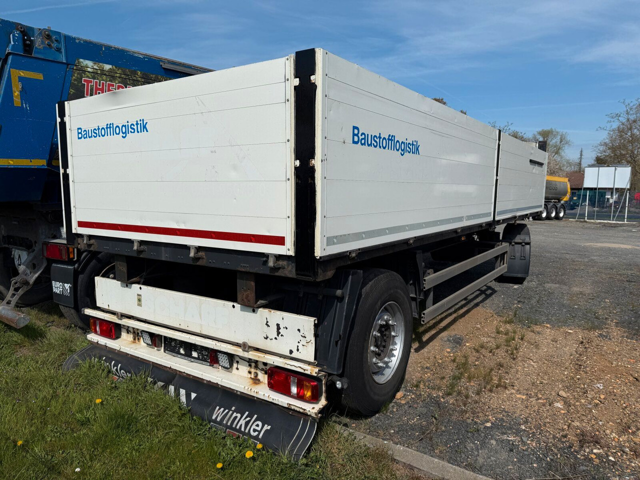 Schmitz Cargobull Gotha AFG 18 BS Baustoffanhänger 2 Achse - Бордово ремарке/ Платформа: снимка 3 Schmitz Cargobull Gotha AFG 18 BS Baustoffanhänger 2 Achse - Бордово ремарке/ Платформа: снимка 3