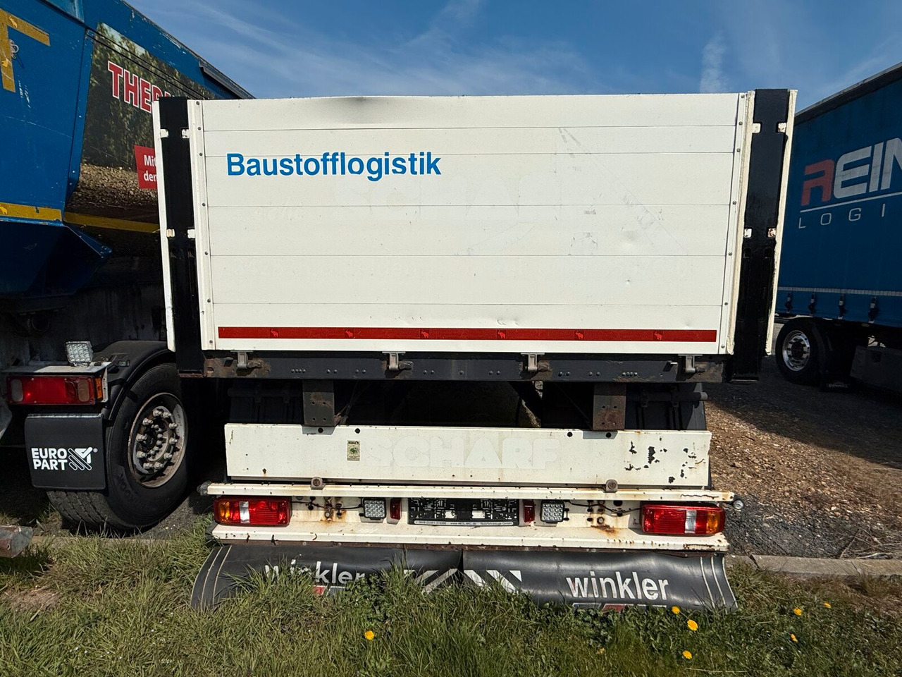 Schmitz Cargobull Gotha AFG 18 BS Baustoffanhänger 2 Achse - Бордово ремарке/ Платформа: снимка 4 Schmitz Cargobull Gotha AFG 18 BS Baustoffanhänger 2 Achse - Бордово ремарке/ Платформа: снимка 4
