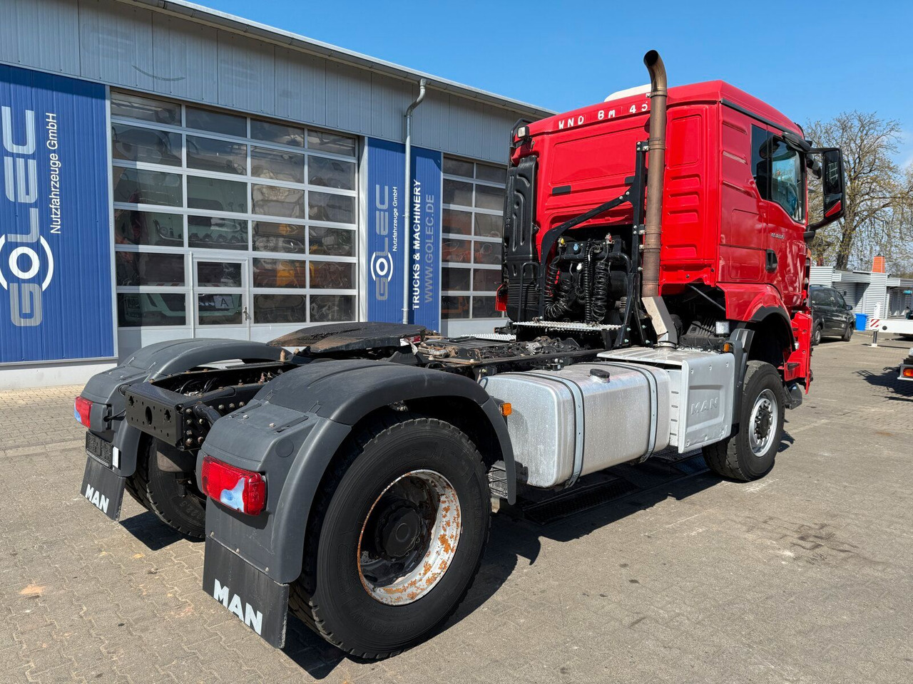 MAN TGS 18.510 4x4 SZM - Kipphyd. Blatt Luft Pritard - Влекач: снимка 3 MAN TGS 18.510 4x4 SZM - Kipphyd. Blatt Luft Pritard - Влекач: снимка 3