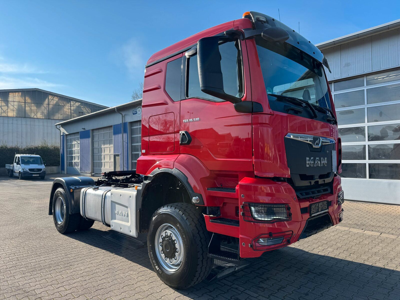 MAN TGS 18.510 4x4 SZM - Kipphyd. Blatt Luft Pritard - Влекач: снимка 1 MAN TGS 18.510 4x4 SZM - Kipphyd. Blatt Luft Pritard - Влекач: снимка 1