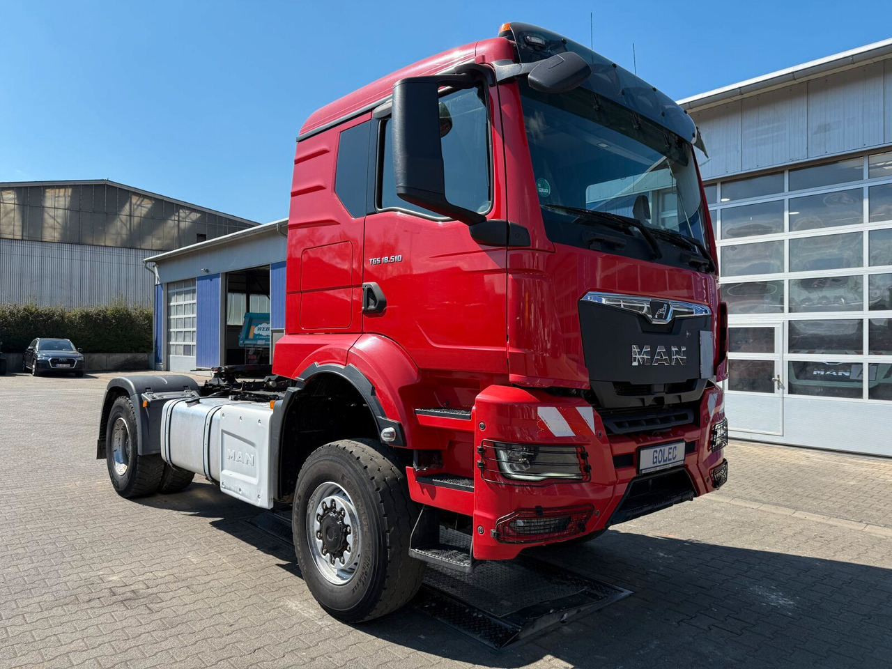 MAN TGS 18.510 4x4 SZM - Kipphyd. Blatt Luft Pritard - Влекач: снимка 1 MAN TGS 18.510 4x4 SZM - Kipphyd. Blatt Luft Pritard - Влекач: снимка 1