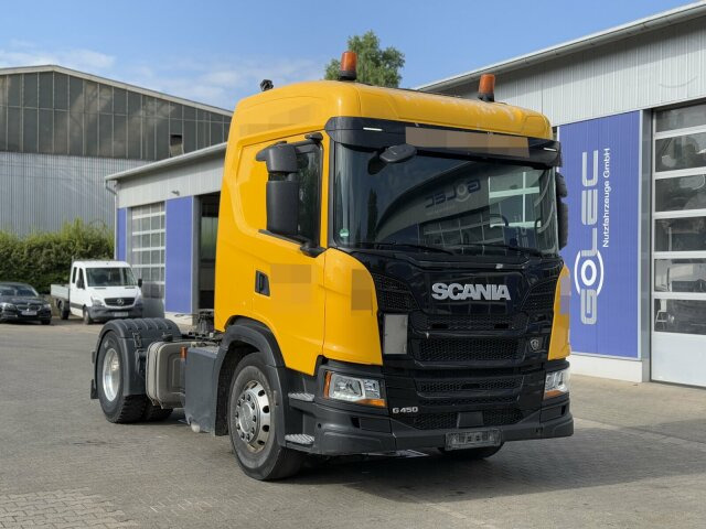 Scania G450 4x2 Euro 6 SZM Kipphydraulik Blatt/ Luft - Влекач: снимка 1 Scania G450 4x2 Euro 6 SZM Kipphydraulik Blatt/ Luft - Влекач: снимка 1