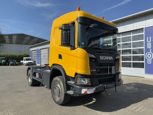 Scania G450 XT 4x4 Euro 6 SZM Kipphydraulik Blatt/ Luft - Влекач: снимка 1 Scania G450 XT 4x4 Euro 6 SZM Kipphydraulik Blatt/ Luft - Влекач: снимка 1