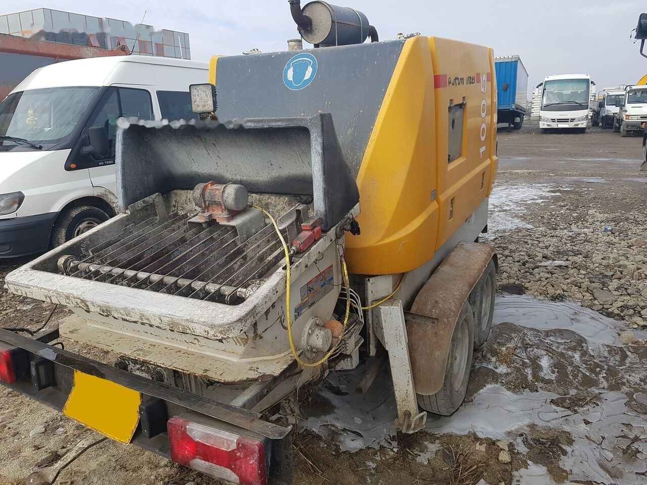 Putzmeister 1005 - Стационарна бетон помпа: снимка 2 Putzmeister 1005 - Стационарна бетон помпа: снимка 2