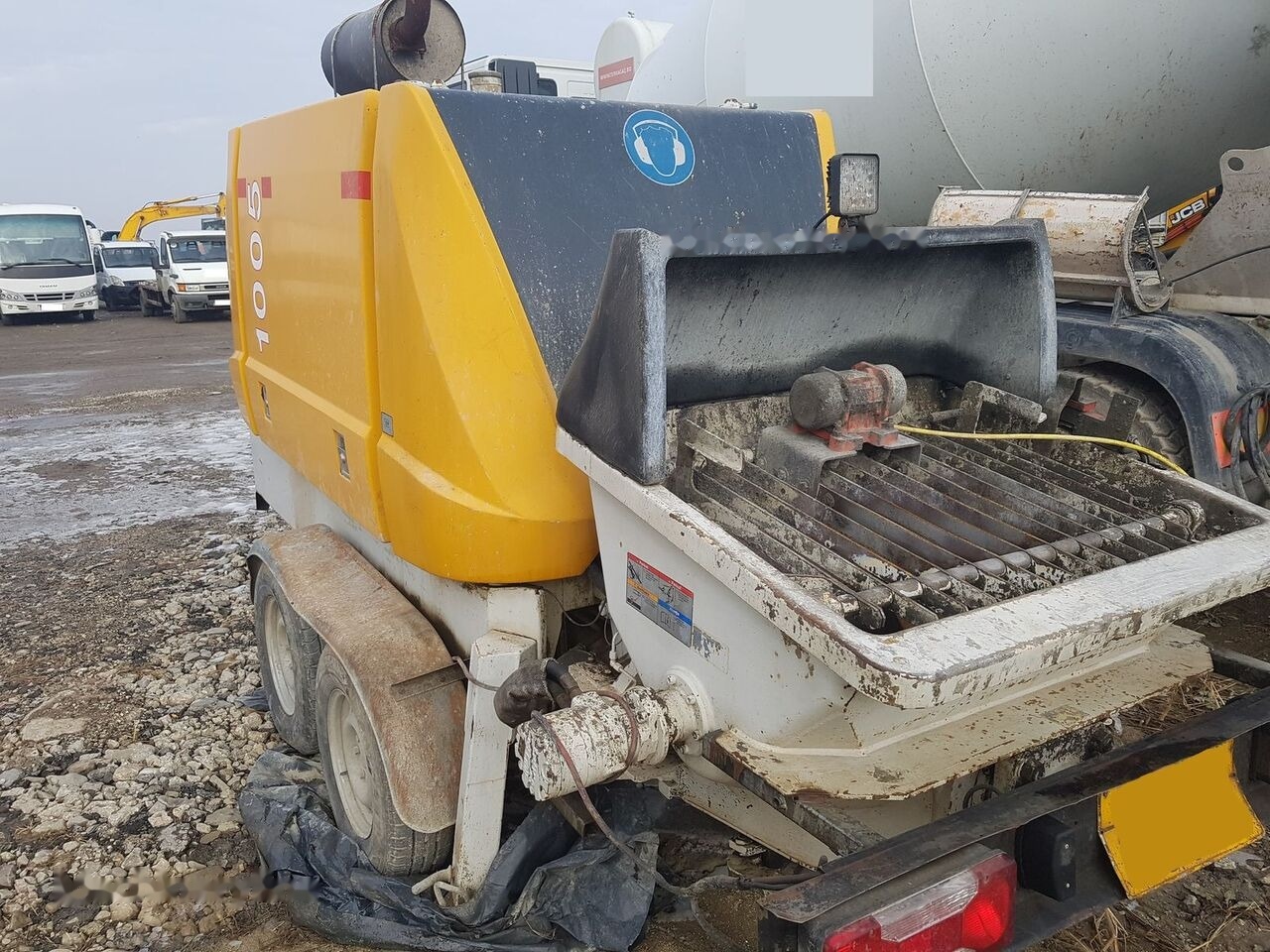 Putzmeister 1005 - Стационарна бетон помпа: снимка 3 Putzmeister 1005 - Стационарна бетон помпа: снимка 3