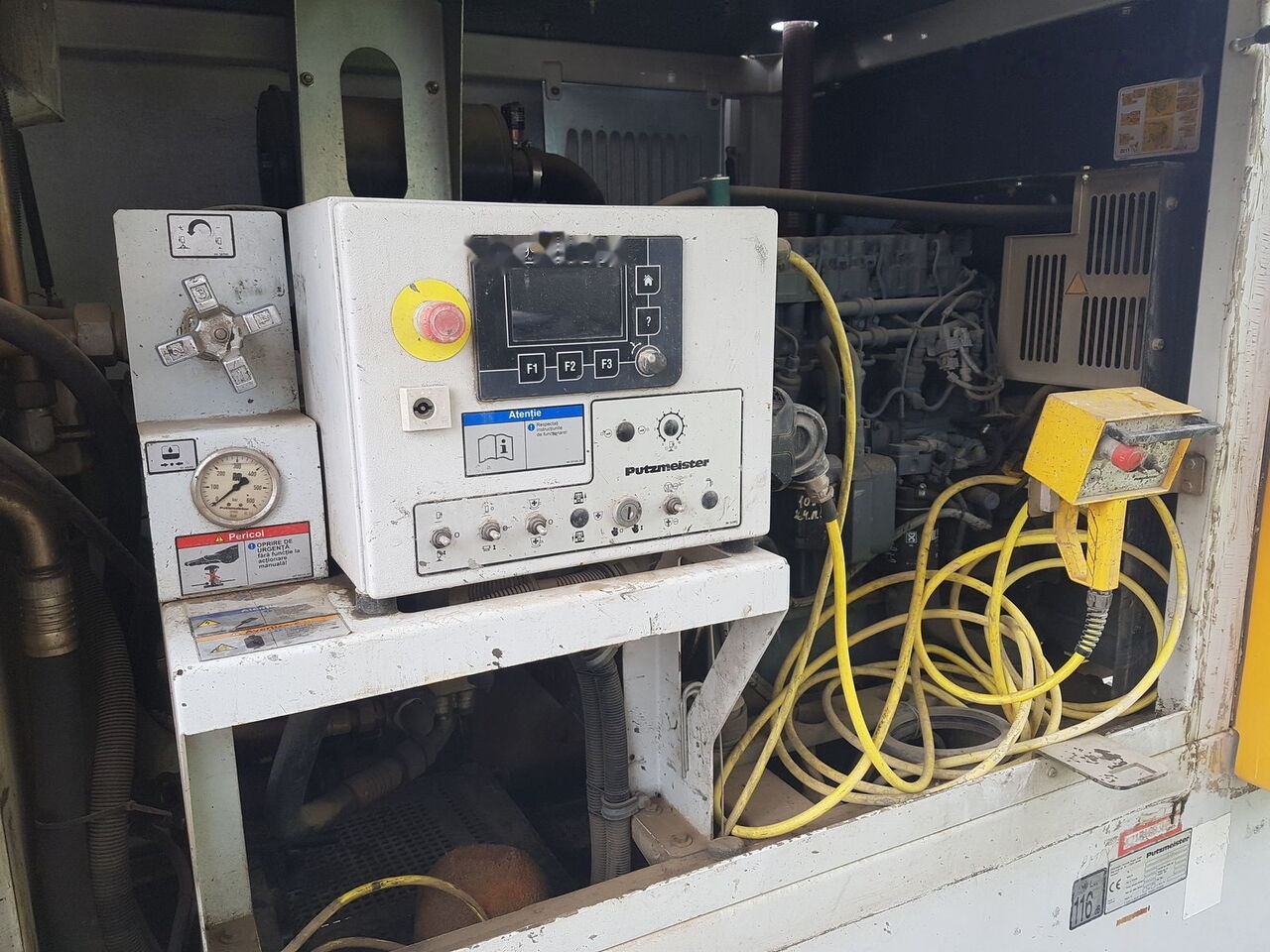 Putzmeister 1005 - Стационарна бетон помпа: снимка 4 Putzmeister 1005 - Стационарна бетон помпа: снимка 4
