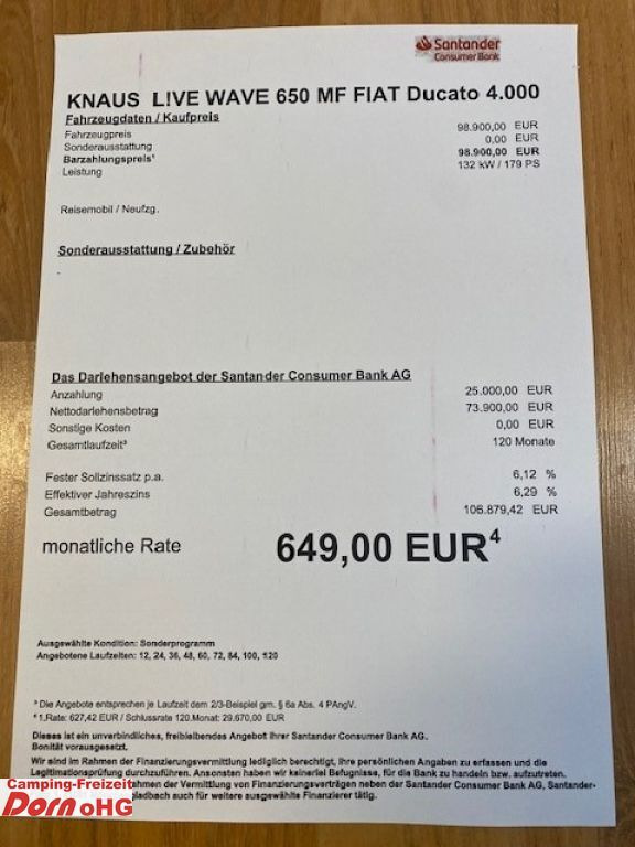 Knaus L!VE WAVE 650 MF Automatik/180 PS/Heavy - Полуинтегриран кемпер: снимка 5 Knaus L!VE WAVE 650 MF Automatik/180 PS/Heavy - Полуинтегриран кемпер: снимка 5
