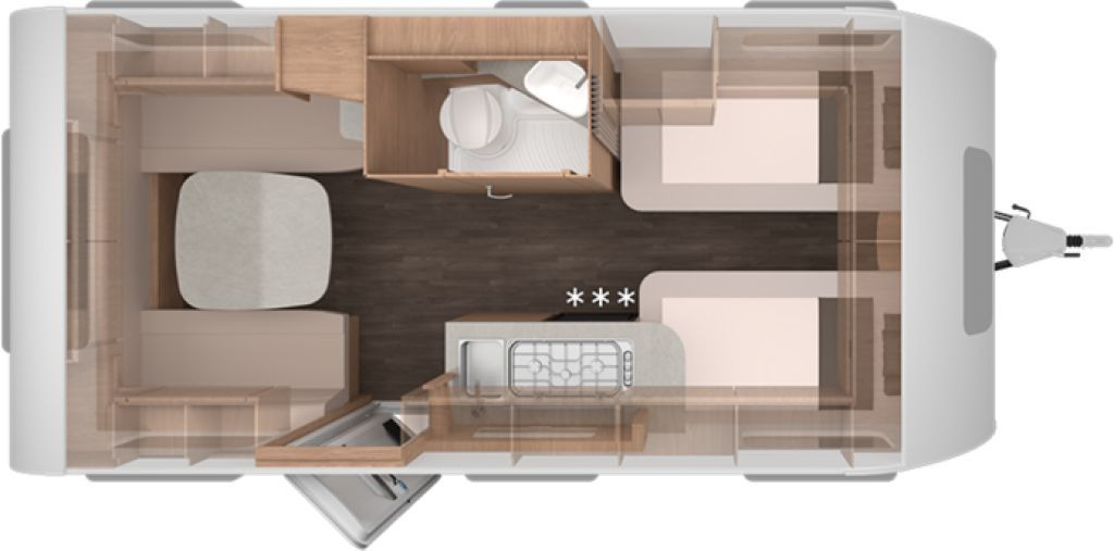 Knaus Sport 460 EU Auflastung 1800 kg - Каравана: снимка 2 Knaus Sport 460 EU Auflastung 1800 kg - Каравана: снимка 2
