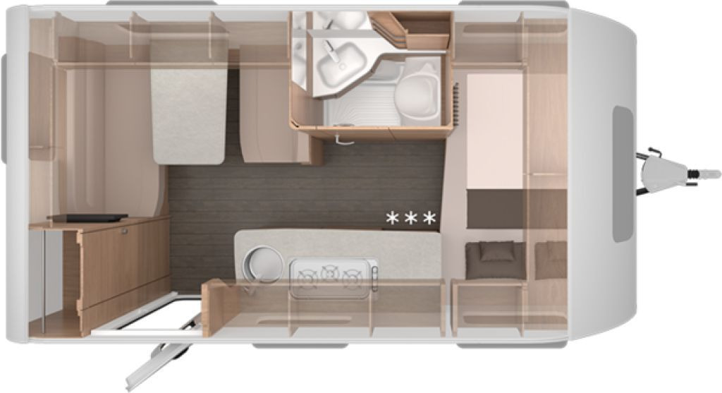 Knaus Südwind 420 QD 60 YEARS Kühlschrank 142l - Каравана: снимка 2 Knaus Südwind 420 QD 60 YEARS Kühlschrank 142l - Каравана: снимка 2