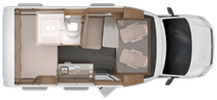 Knaus Tourer VAN 500 MQ Vansation Ab Oktober 2025 - Полуинтегриран кемпер: снимка 2 Knaus Tourer VAN 500 MQ Vansation Ab Oktober 2025 - Полуинтегриран кемпер: снимка 2