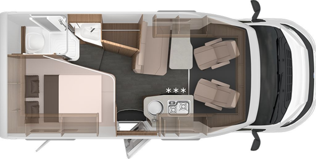 Knaus Van TI 550 MF VANSATION Automatik/140PS - Полуинтегриран кемпер: снимка 2 Knaus Van TI 550 MF VANSATION Automatik/140PS - Полуинтегриран кемпер: снимка 2