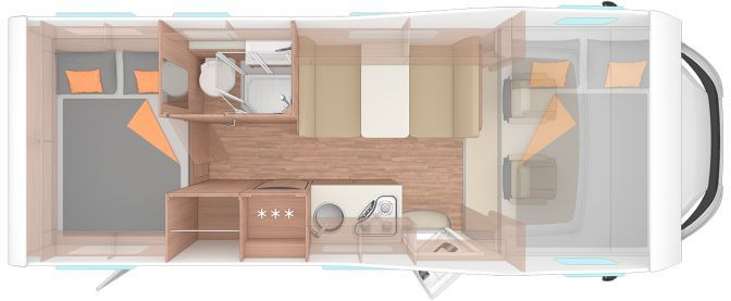 Weinsberg CaraHome 650 DG Viel Ausstattung. - Алковен кемпер: снимка 2 Weinsberg CaraHome 650 DG Viel Ausstattung. - Алковен кемпер: снимка 2