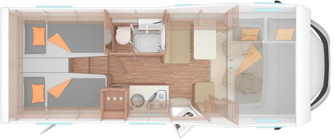 Weinsberg CaraHome 650 MEG Stylingpaket Alu - Алковен кемпер: снимка 2 Weinsberg CaraHome 650 MEG Stylingpaket Alu - Алковен кемпер: снимка 2