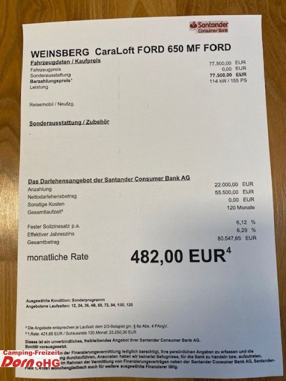 Weinsberg CaraLoft 650 MF Automatikgetriebe Weinsberg CaraLoft 650 MF Automatikgetriebe - Полуинтегриран кемпер: снимка 3 Weinsberg CaraLoft 650 MF Automatikgetriebe Weinsberg CaraLoft 650 MF Automatikgetriebe - Полуинтегриран кемпер: снимка 3