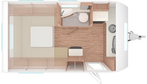 Weinsberg CaraOne 390 PUH ATC - Каравана: снимка 2 Weinsberg CaraOne 390 PUH ATC - Каравана: снимка 2