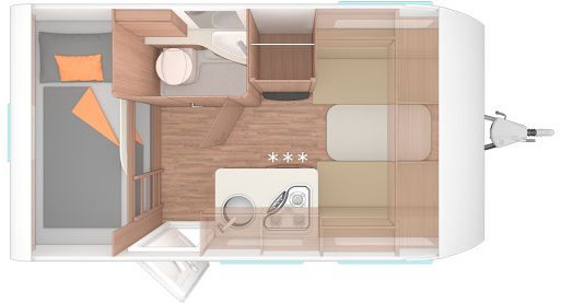 Weinsberg CaraOne 400 LK Auflastung 1200 kg - Каравана: снимка 2 Weinsberg CaraOne 400 LK Auflastung 1200 kg - Каравана: снимка 2