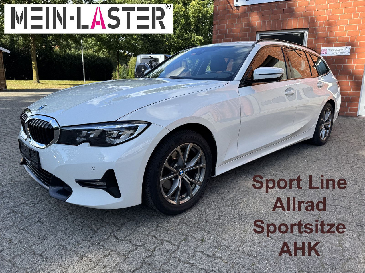 BMW 320 d xDrive touring Sport Line shadow AHK - Комби: снимка 1 BMW 320 d xDrive touring Sport Line shadow AHK - Комби: снимка 1