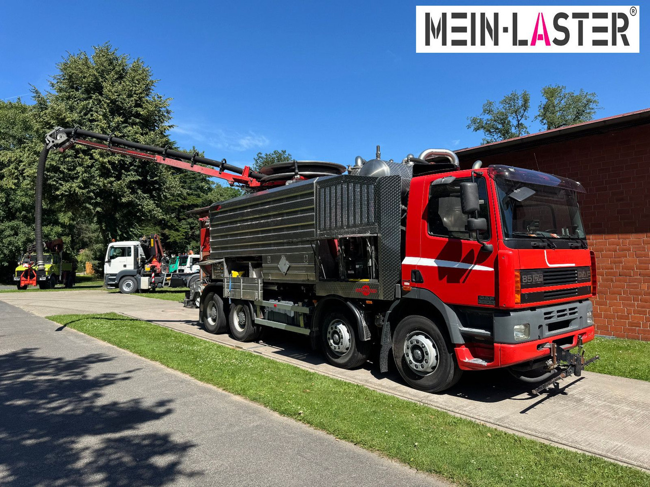 DAF Saug/Spülkombi Cappellotto Wittig/Uraca - Каналопочистваща машина: снимка 1 DAF Saug/Spülkombi Cappellotto Wittig/Uraca - Каналопочистваща машина: снимка 1