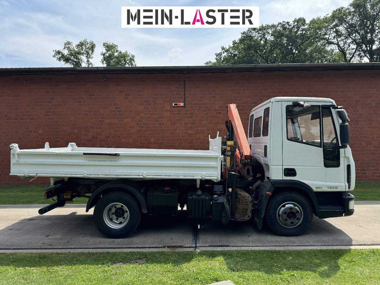 Iveco ML75E16 3 S-Kipper Kran PK 9,4m-550 kg Greifer - Бус самосвал: снимка 5 Iveco ML75E16 3 S-Kipper Kran PK 9,4m-550 kg Greifer - Бус самосвал: снимка 5