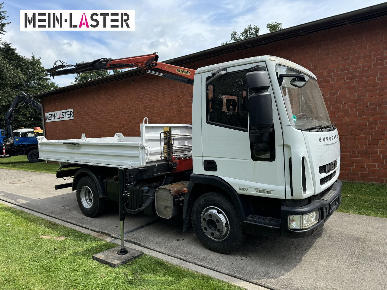 Iveco ML75E16 3 S-Kipper Kran PK 9,4m-550 kg Greifer - Бус самосвал: снимка 2 Iveco ML75E16 3 S-Kipper Kran PK 9,4m-550 kg Greifer - Бус самосвал: снимка 2