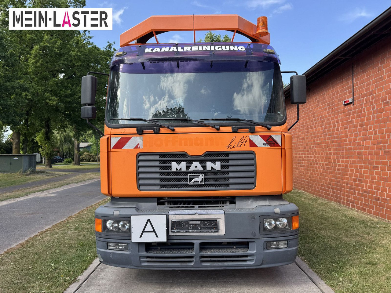 MAN FE 410 Assmann Saug HD Spüler Recycling + FB. - Каналопочистваща машина: снимка 2 MAN FE 410 Assmann Saug HD Spüler Recycling + FB. - Каналопочистваща машина: снимка 2