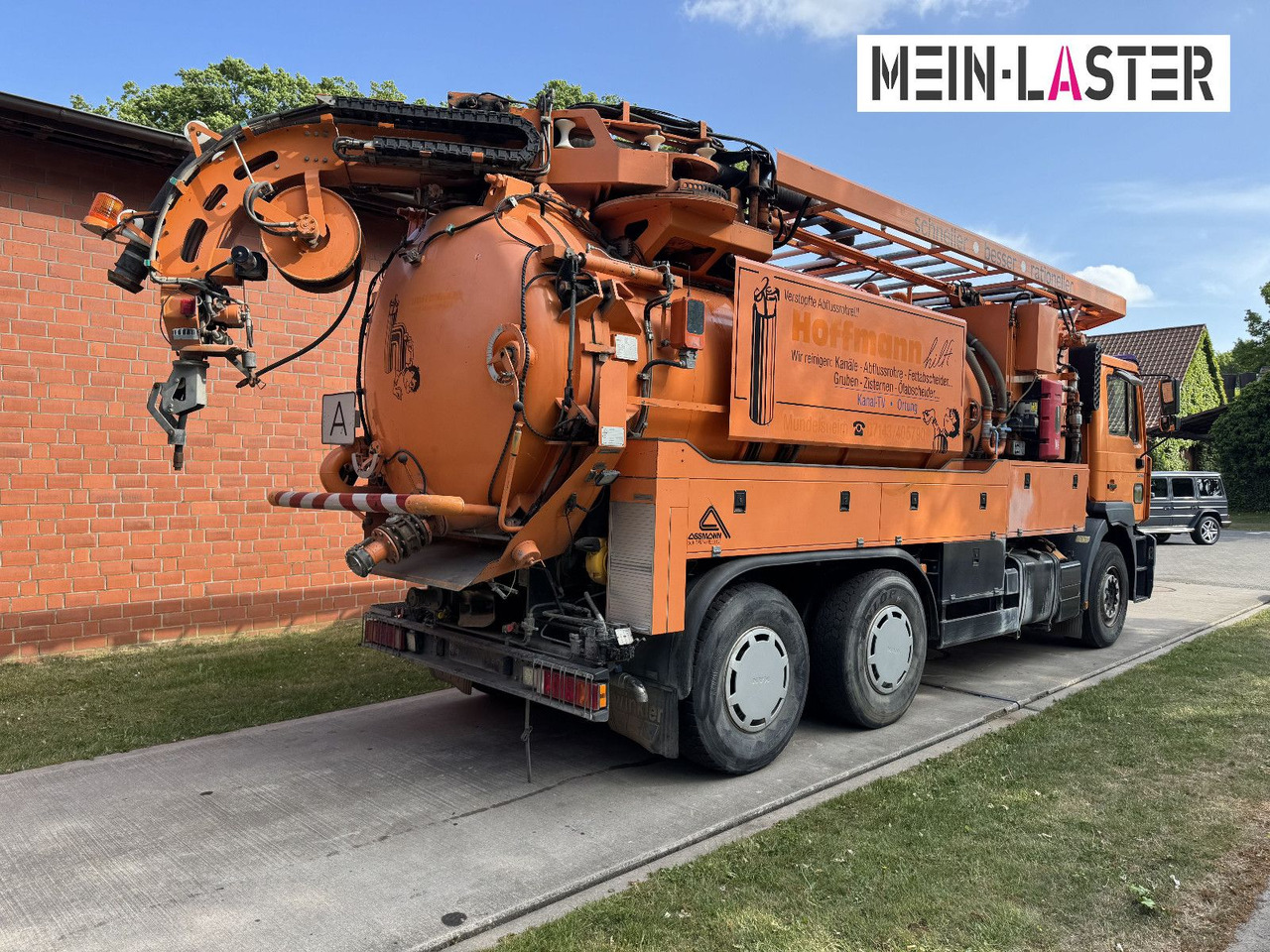 MAN FE 410 Assmann Saug HD Spüler Recycling + FB. - Каналопочистваща машина: снимка 5 MAN FE 410 Assmann Saug HD Spüler Recycling + FB. - Каналопочистваща машина: снимка 5