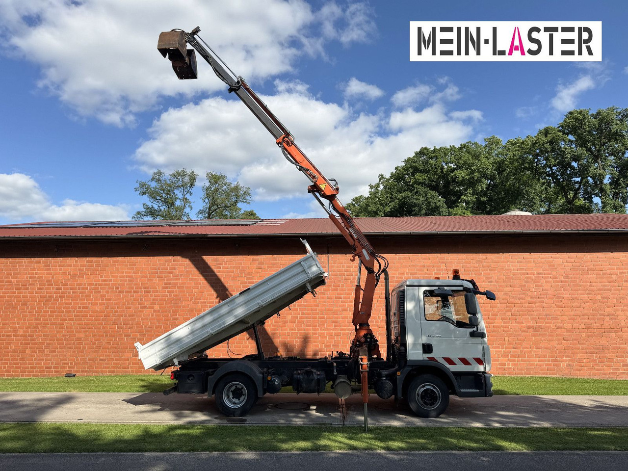 MAN TGL 8.150 3 S-Kipper Atlas 75 10m -1t. Funk FB - Бус самосвал: снимка 2 MAN TGL 8.150 3 S-Kipper Atlas 75 10m -1t. Funk FB - Бус самосвал: снимка 2
