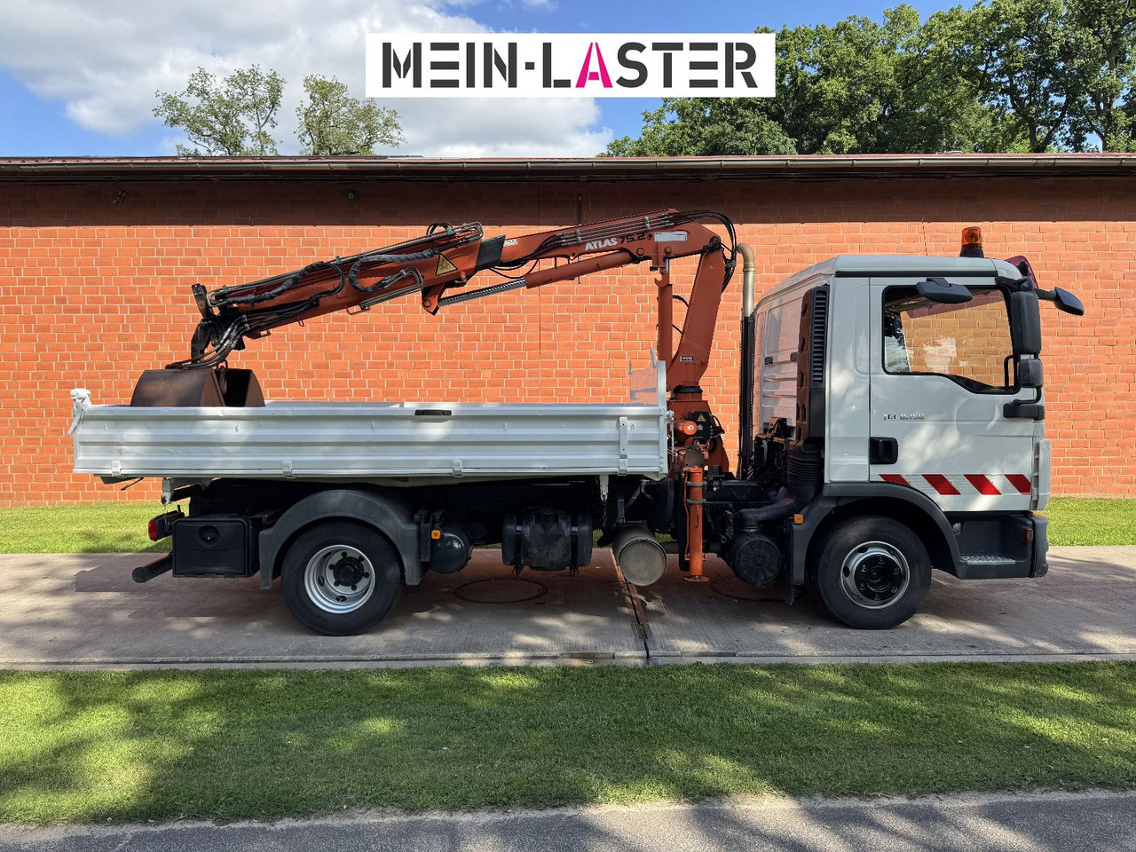 MAN TGL 8.150 3 S-Kipper Atlas 75 10m -1t. Funk FB - Бус самосвал: снимка 5 MAN TGL 8.150 3 S-Kipper Atlas 75 10m -1t. Funk FB - Бус самосвал: снимка 5