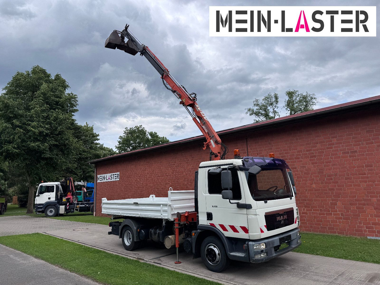 MAN TGL 8.150 3 S-Kipper Atlas 75 10m -1t. Funk FB - Бус самосвал: снимка 2 MAN TGL 8.150 3 S-Kipper Atlas 75 10m -1t. Funk FB - Бус самосвал: снимка 2