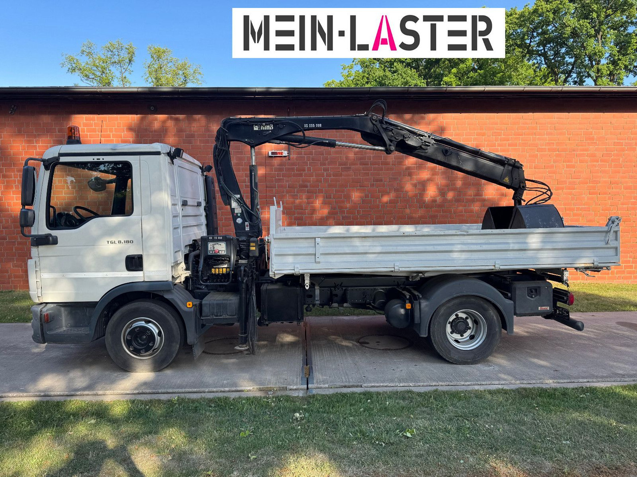 MAN TGL 8.180 3 S-Kipper Hiab 55 D *10,2 m - 640 kg - Бус самосвал: снимка 4 MAN TGL 8.180 3 S-Kipper Hiab 55 D *10,2 m - 640 kg - Бус самосвал: снимка 4