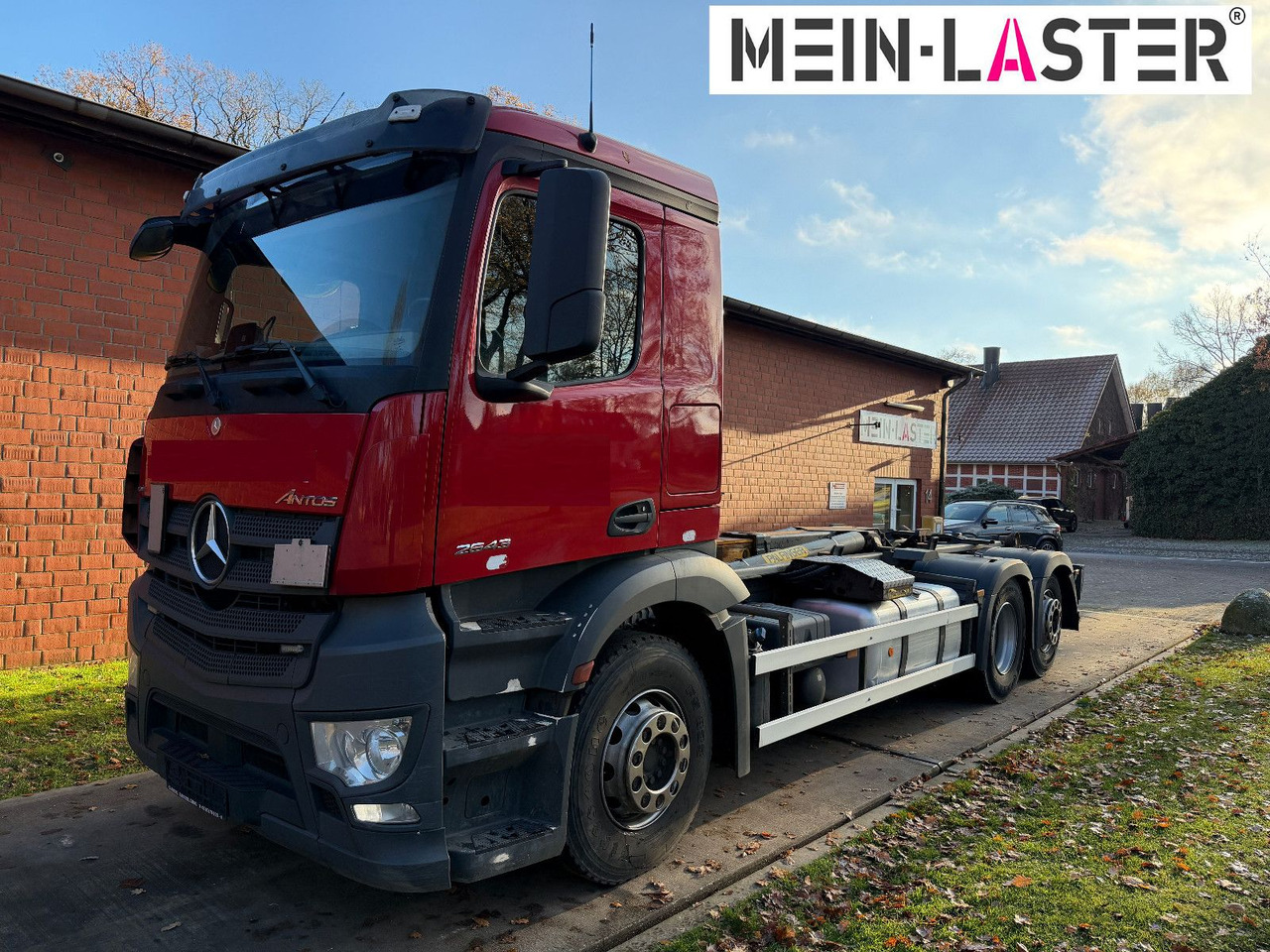 Mercedes-Benz 2643 6x2 Palfinger Lift-Lenkachse TÜV 10-26 - Мултилифт с кука камион: снимка 2 Mercedes-Benz 2643 6x2 Palfinger Lift-Lenkachse TÜV 10-26 - Мултилифт с кука камион: снимка 2