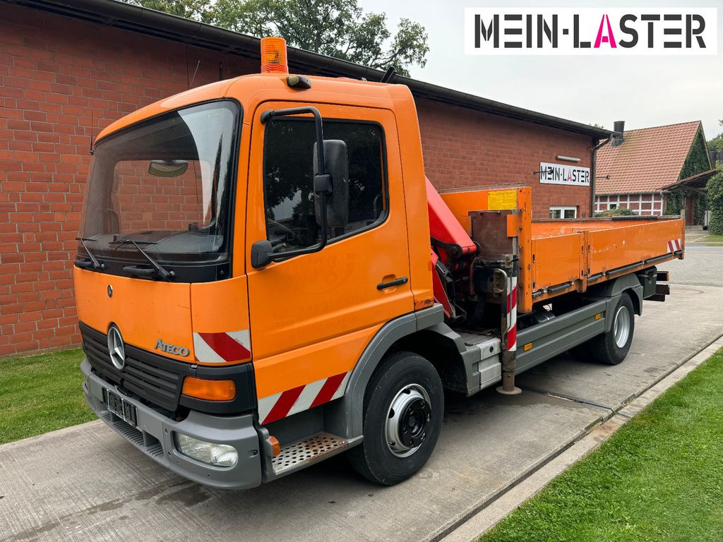 Mercedes-Benz 915 Pritsche Palfinger PK 7000 13 m Funk + AHK - Бордови камион, Камион с кран: снимка 2 Mercedes-Benz 915 Pritsche Palfinger PK 7000 13 m Funk + AHK - Бордови камион, Камион с кран: снимка 2