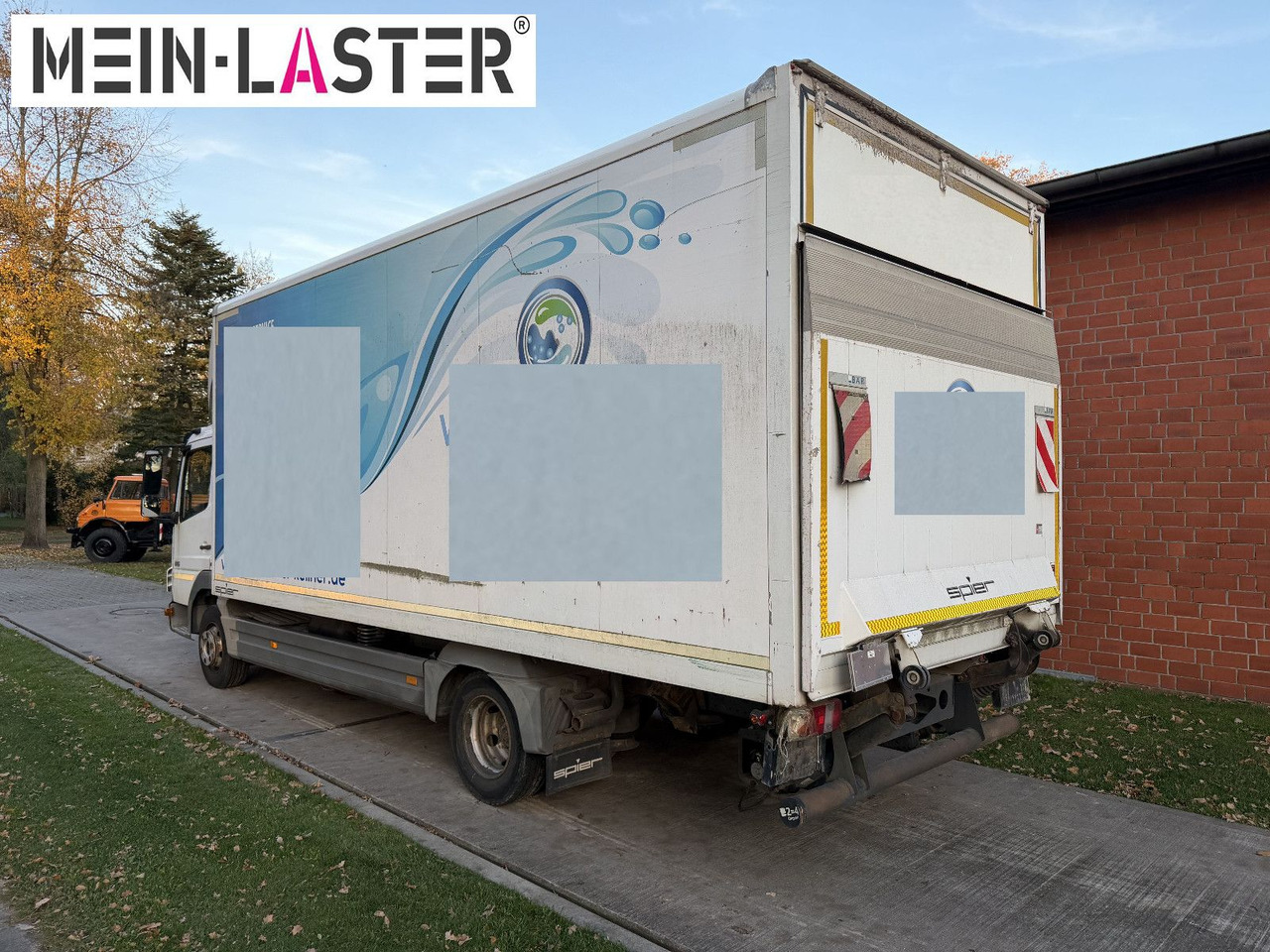 Mercedes-Benz Atego 816 LBW Klima 3 Sitzer - Лекотоварен автомобил фургон: снимка 5 Mercedes-Benz Atego 816 LBW Klima 3 Sitzer - Лекотоварен автомобил фургон: снимка 5