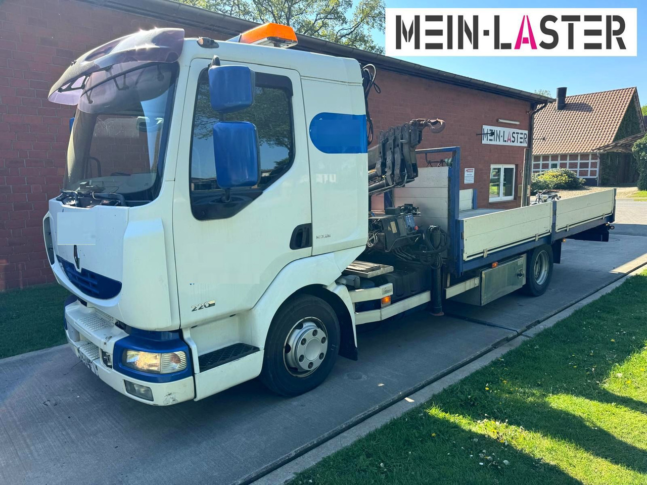 Renault Midlum 220 HMF 683 K4 15m-400 Kg Funk Seilwinde - Камион с кран: снимка 2 Renault Midlum 220 HMF 683 K4 15m-400 Kg Funk Seilwinde - Камион с кран: снимка 2