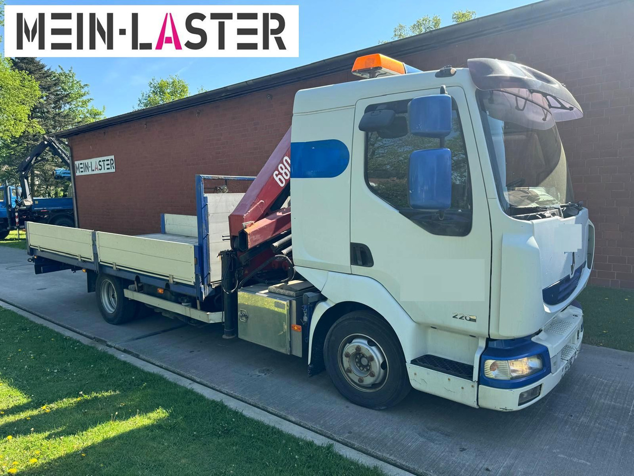 Renault Midlum 220 HMF 683 K4 15m-400 Kg Funk Seilwinde - Камион с кран: снимка 3 Renault Midlum 220 HMF 683 K4 15m-400 Kg Funk Seilwinde - Камион с кран: снимка 3